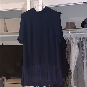 Navy Zara Dress - Never Worn (tag removed)